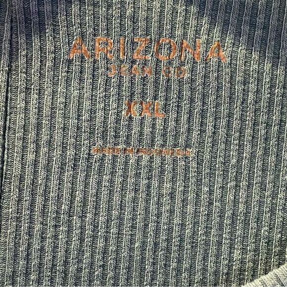 Arizona Mint Green Aqua Long Sleeve Cropped NEW 90s Y2K T-shirt Top XXL - Picture 2 of 8